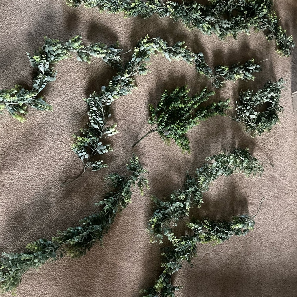 Wedding greenery, hanging decoration